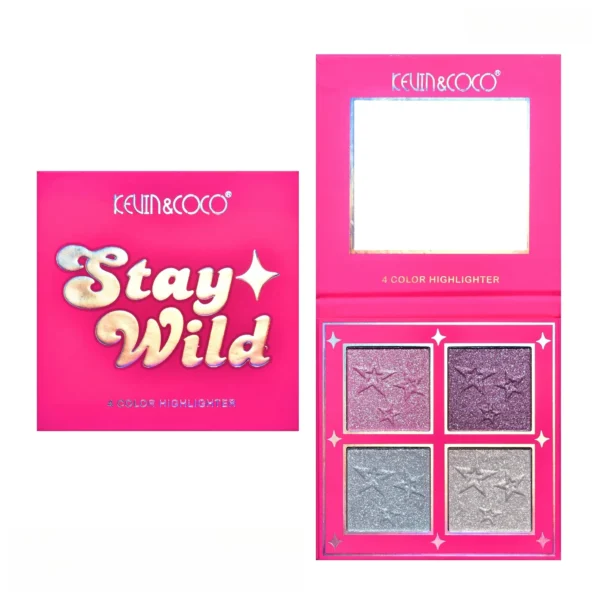 Paleta de Iluminadores Stay Wild Collection | KEVIN&COCO - Image 2