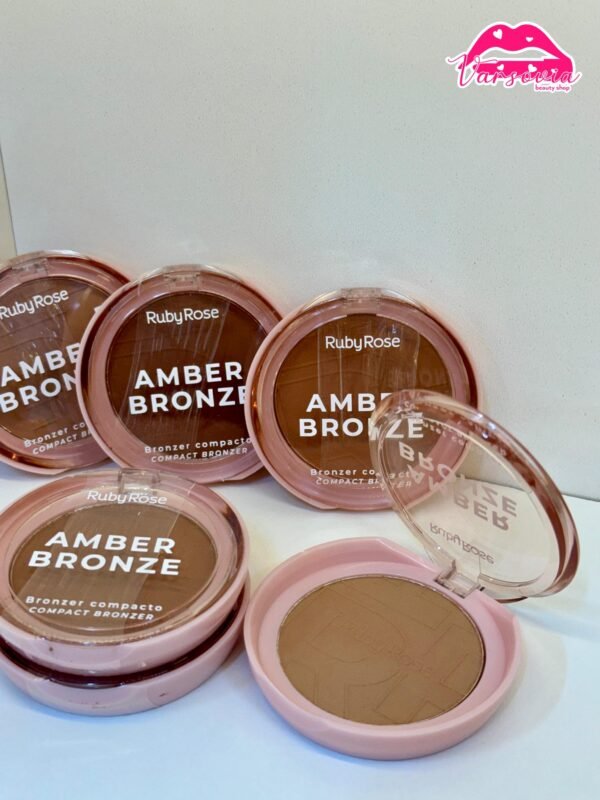 Bronzer Compacto Amber Bronze - Ruby Rose