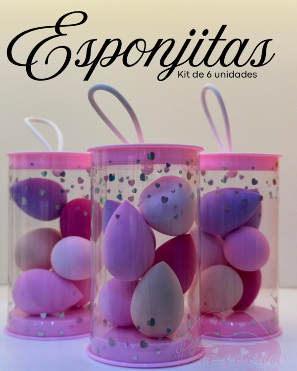 Esponjitas de maquillaje