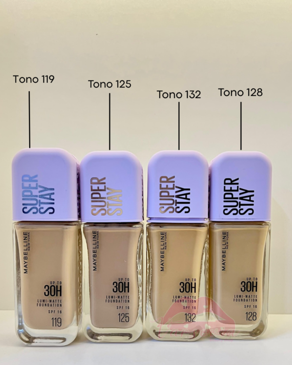 MAYBELLINE SUPER STAY LUMI-MATTE FOUNDATION 30H - Image 2