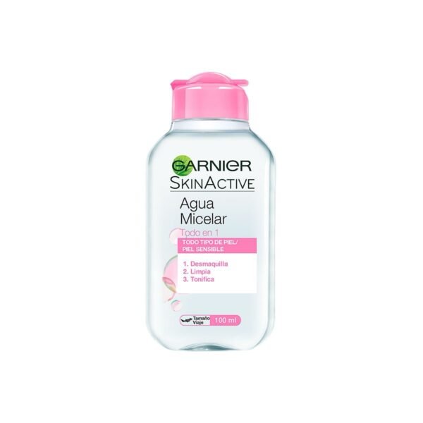 Garnier Skinsctive Agua Micelar Todo en 1 - Frasco de 100 ml